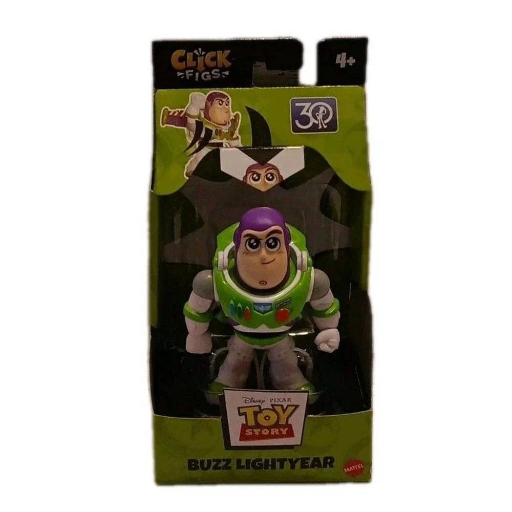 Buzz LightYear Disney Pixar Toy Click Figs Figure Mattel